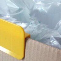 Kartonklammern Gelb | 70x70x17 mm