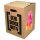 Single piece cardboard stool brown DIGITALPRINT | up to 500 pcs | 4c print