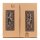 Single piece cardboard stool brown DIGITALPRINT | up to 500 pcs | 4c print