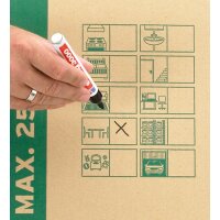 Moving boxes 637x340x360 mm | size X