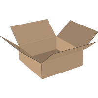 1-wall folding cartons 600x500x100 mm