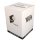 1-teiliger Papphocker weiß STANDARDDRUCK | ab 440 Stk | 1c-Druck