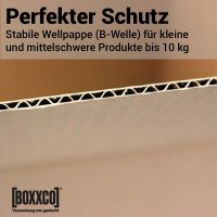 Single wall boxes 320x260x175 mm