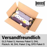 Single-wall folding boxes 292x192x138 mm