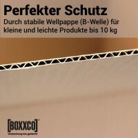1-wellige Faltkartons 292x192x138 mm