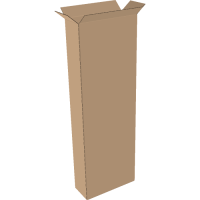 2-wall folding cartons 250x100x600 mm