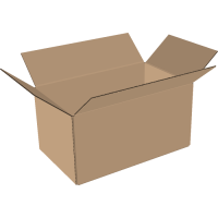 2-wall folding cartons 300x150x100 mm