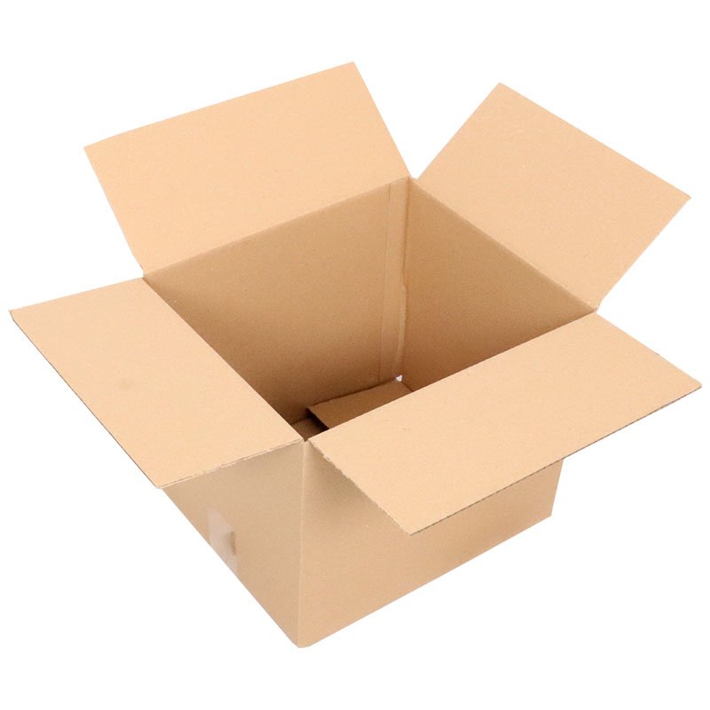 Single-wall folding boxes 300x250x250 mm