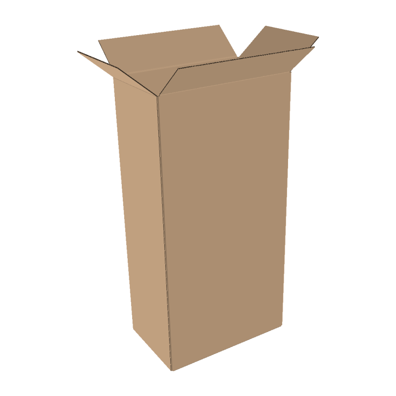 Double-walled folding boxes 350x150x600 mm