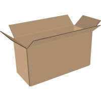 2-wall folding cartons 400x100x150 mm