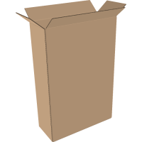 2-wall folding cartons 400x150x600 mm