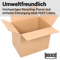 Single wall boxes 360x260x100-300 mm