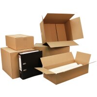 Single wall boxes 400x250x150 mm