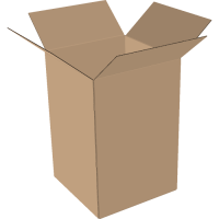 2-wall folding cartons 580x500x600 mm