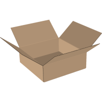 2-wall folding cartons 580x550x150 mm