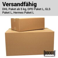 1-wellige Faltkartons 520x330x200-400 mm