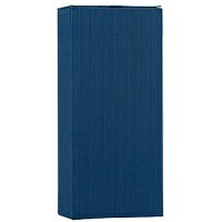 Bottle folding boxes with a wave structure, dark blue | 2...