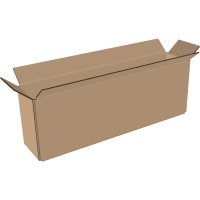 2-wall folding cartons 800x100x200 mm