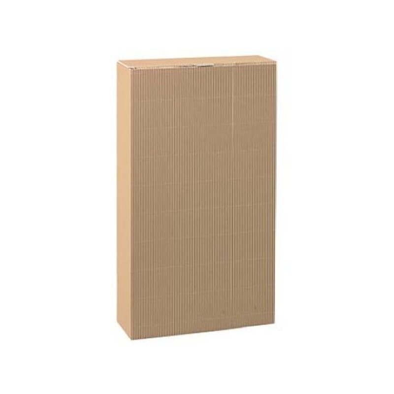 Bottle folding boxes wave structure nature | 3 wine bottle | 236x80x365 mm