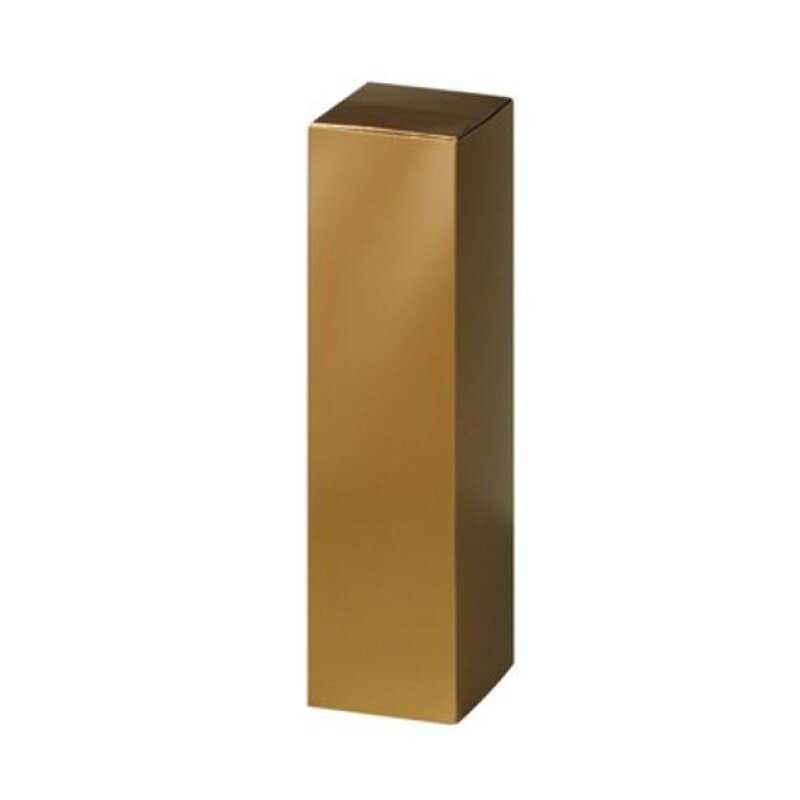Bottle folding boxes gold | 1 magnum bottle| 110x110x420 mm