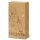 Bottle folding boxes Pure Line naturell | 2 wine/champagne bottle | 162x78x360 mm