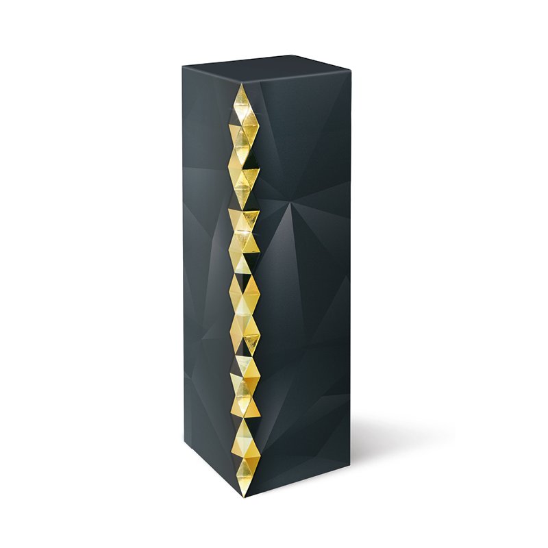 Bottle folding boxes Brilliant | 1 wine/champagne bottle| 90x90x330 mm