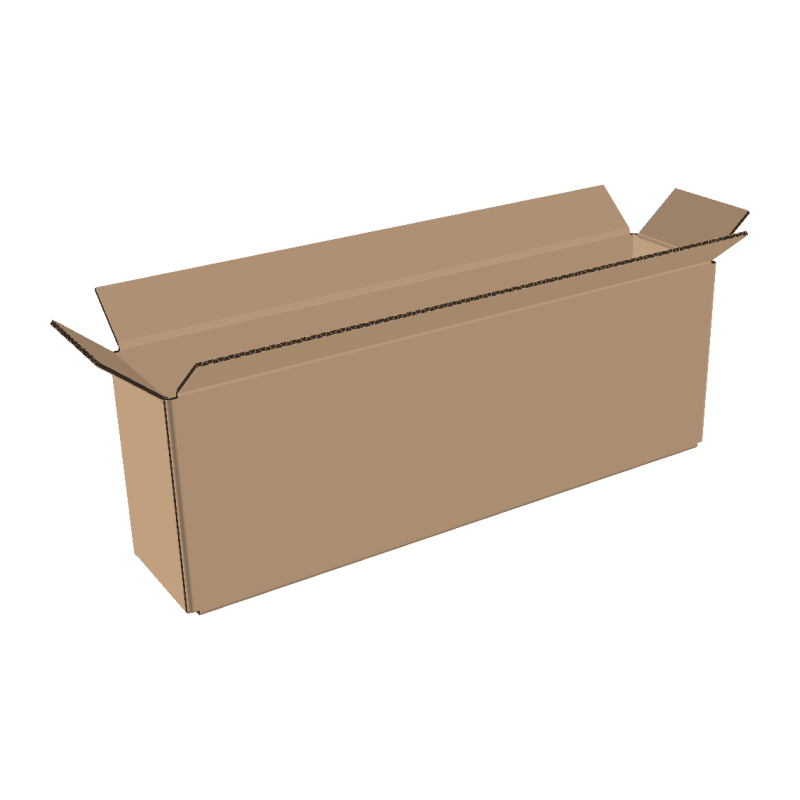 2-wellige Faltkartons 1100x150x150 mm