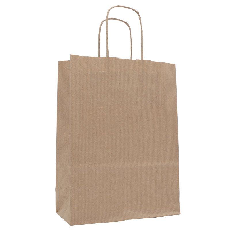 Paper carrier bags 450x150x490 mm|brown