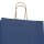 Papiertragetaschen 220x100x280 mm|gerippt|blau