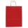 Papiertragetaschen 320x120x410 mm|gerippt|rot