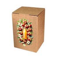 Cartons Bag-in-Box 3 liter - print motif apple