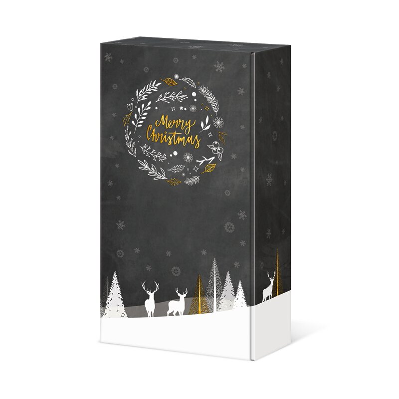 Press boxes snow pestle | 2 wine/champagne bottles | 192x93x360 mm