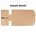 Wickelverpackungen 96x96x146 mm