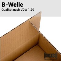 Single wall boxes 350x250x100 mm