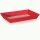 Press baskets wave structure flat | red | 330x190x60 mm