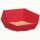 Press baskets wave structure hexagon | red | 200x168x85 mm