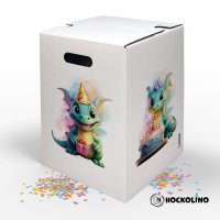 Hockolino | DIY- Coloring cardboard stool | Birthday...