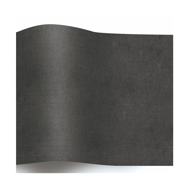 dekoratives Seidenpapier Schwarz | 375x500 mm