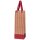 Tote bags Tosca bordeaux | 1 wine/champagne bottle| 120x80x350 mm