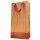 Tragetaschen Tosca Bordeaux | 2 Wein-/Sektflaschen | 180x90x350 mm