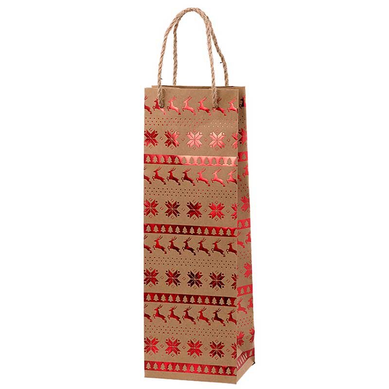 Carrier bags Charisma | 1 wine / champagne bottle| 120x90x360 mm