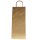 Kraft paper carrier bags nature | 2 wine/champagne bottle | 160x70x390 mm