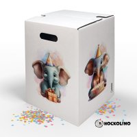 Hockolino | Design cardboard stool | Birthday elephant |...