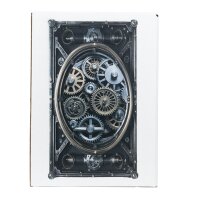 1-teiliger Papphocker weiß | Online gestalten | DIGITALDRUCK 4c-Druck