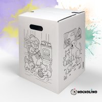 Hockolino | DIY Coloring Cardboard Stool | Pets |...