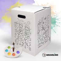 Hockolino | DIY Coloring Cardboard Stool | Pets |...