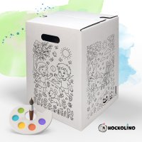 Hockolino | DIY Coloring Cardboard Stool | 4 Seasons |...
