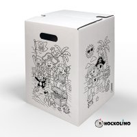 Hockolino | DIY Coloring Cardboard Stool | Pirates |...