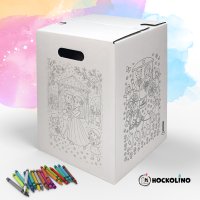 Hockolino | DIY Coloring Cardboard Stool | Wedding |...