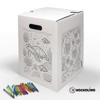 Hockolino | DIY Coloring Cardboard Stool | Underwater...